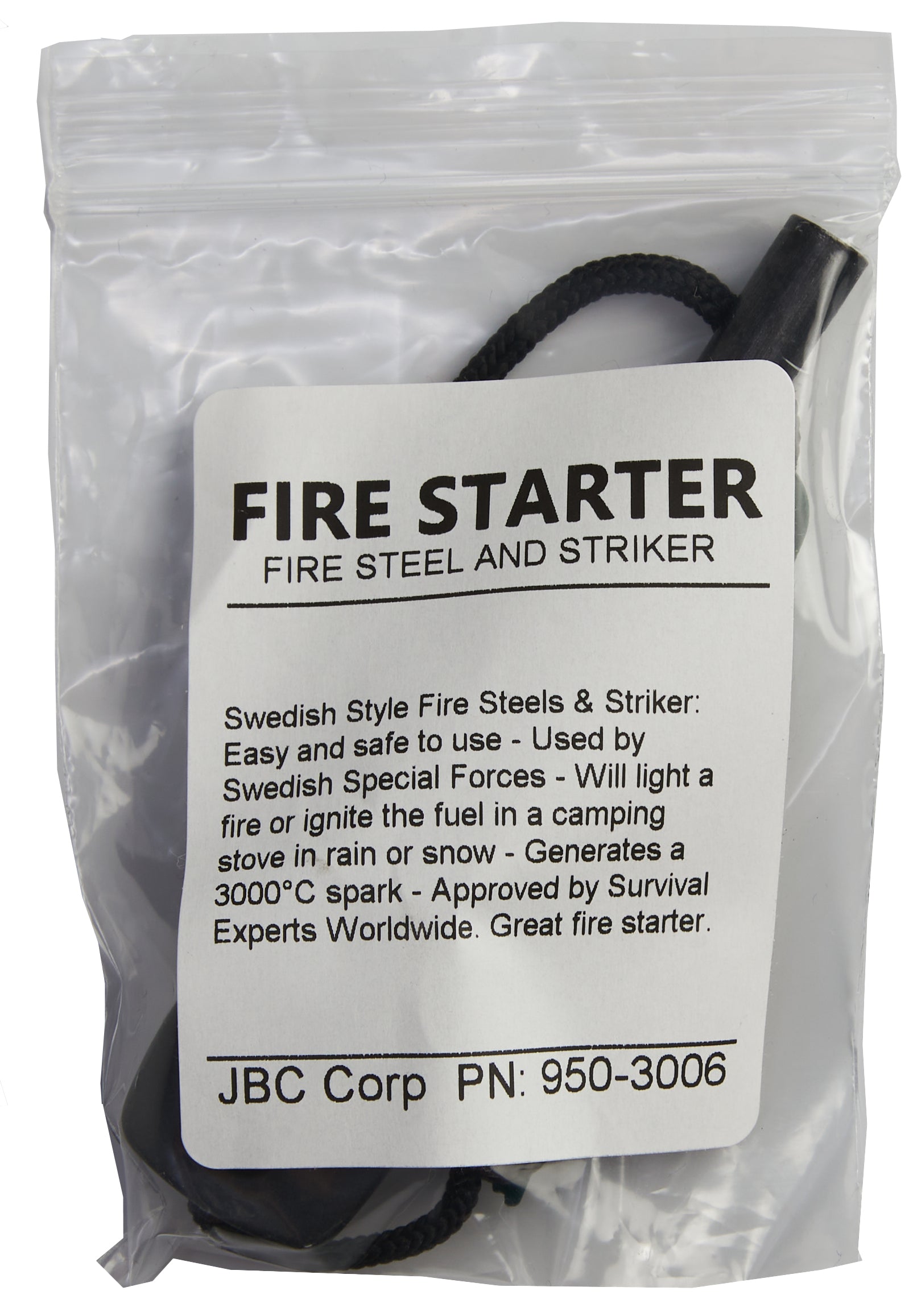 Pro Force NDūR Swedish Style Fire Steel & Striker Scout