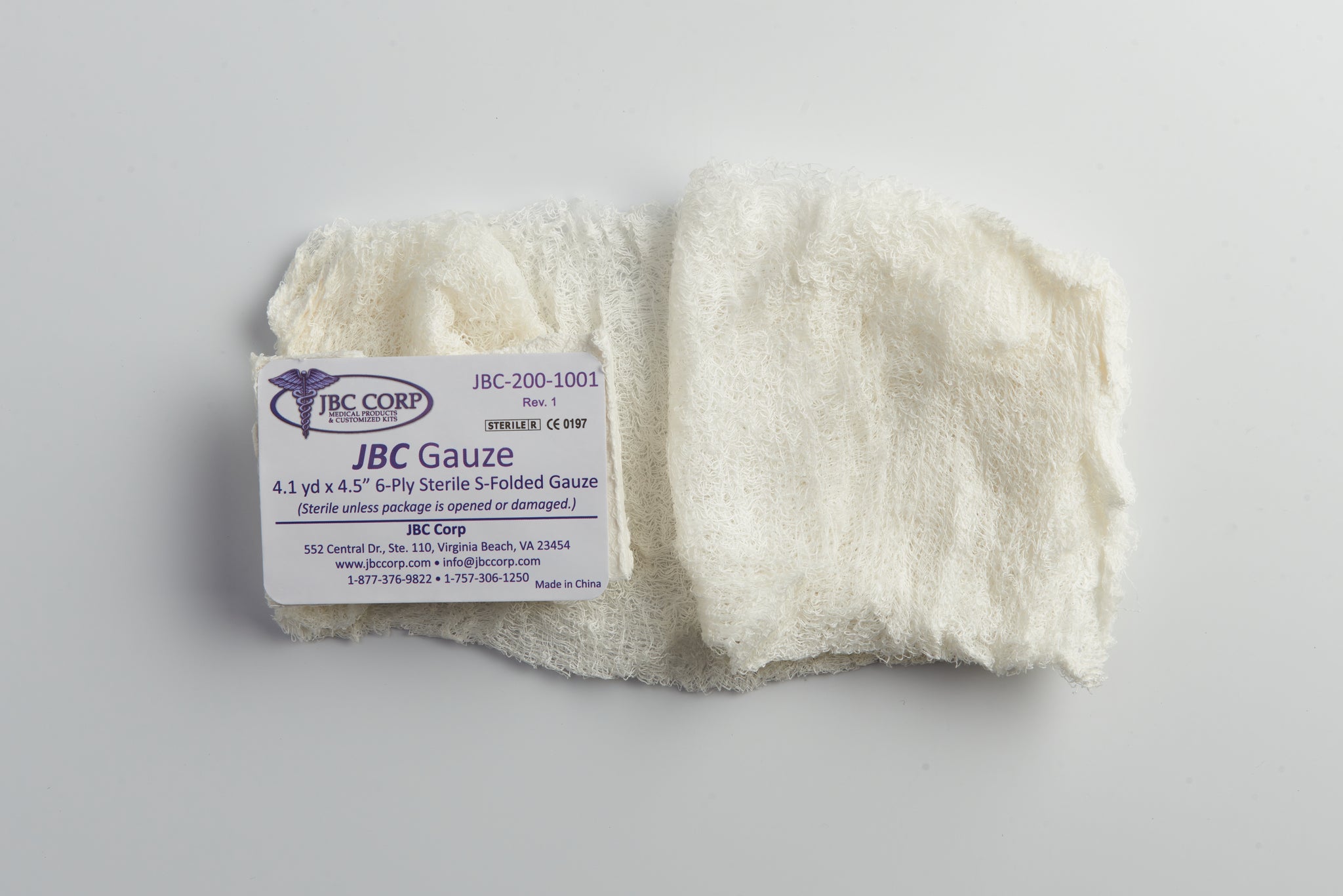 JBC Compressed Gauze (5-Pack)