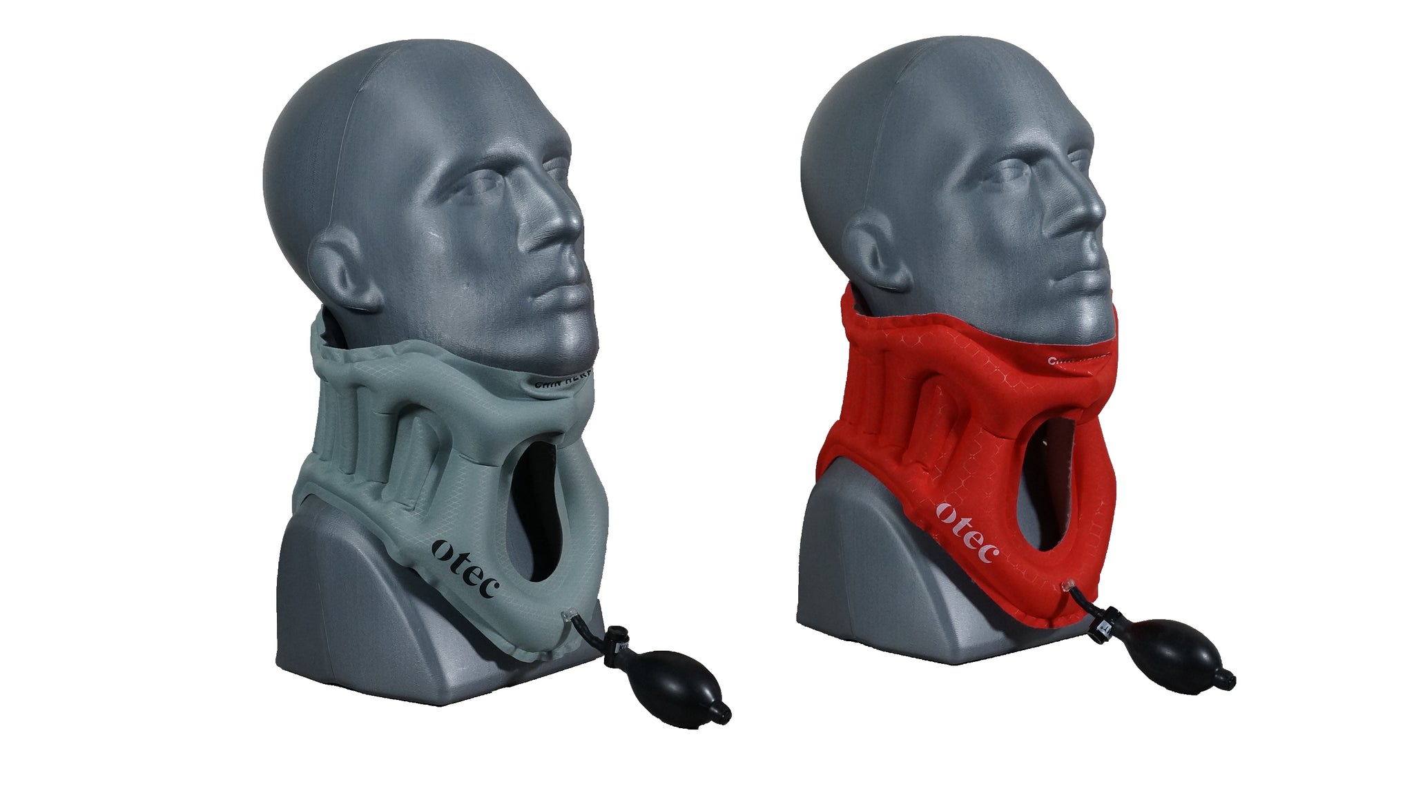 Side view of the AER Cervical Collar inflated